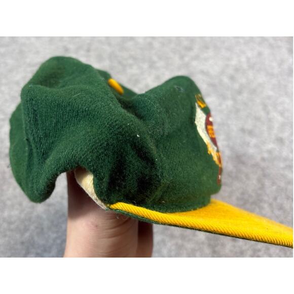 VINTAGE 90s NFL Acme Green Bay Packers Hat Cap Mens One Size Green Football - Picture 2 of 4